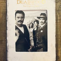 DEADWOOD: The Complete Series DVD, 19 Discs, 36 Episodes, Contains Season 1,2,3, HBO Original TV Show, All Three Seasons, Excellent Western
