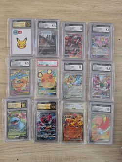 Pokemon Graded Cards Slabs CGC ans PSA
Market Price