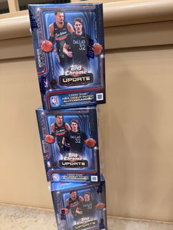 3 - NBA Topps Chrome Update Blasters