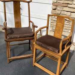 Two rare Ming dynasty chairs 