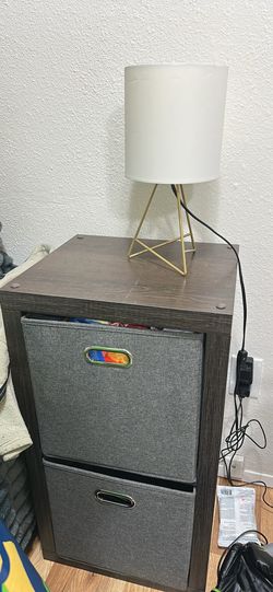 Storage and lamps