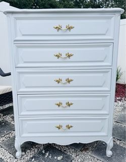 Solid wood French Provincial dresser
