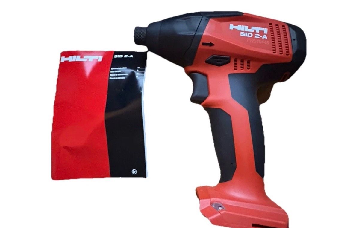 Hilti Cordless 1/4" Drive 12V Impact Driver SID 2-A (TOOL ONLY) BRAND NEW