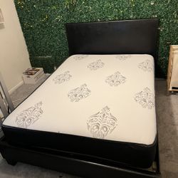 Full  Size Bed Frame With Mattress All New Furniture And Free Delivery 