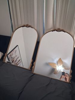Gold Metal mirrors