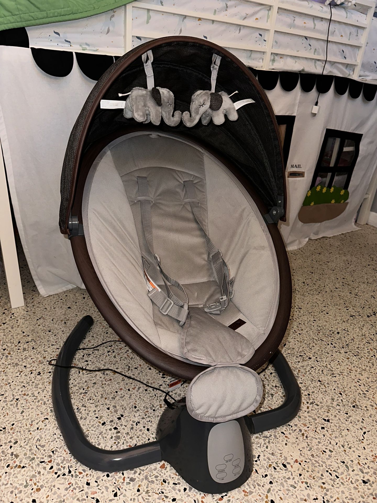 Bluetooth Connect Baby Swing 
