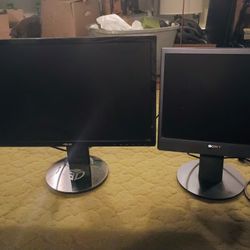 Asus VG248QE, 144hz, 3d, 24 Inch 1080 PC Monitor + Free Sony Side Monitor.