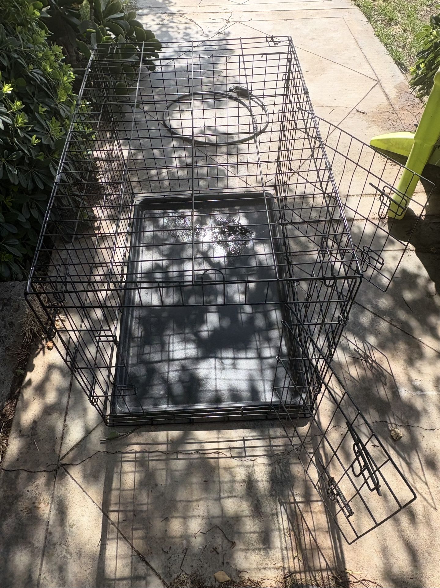 Dog Cage In Really Good Shape 2 Doors Size 36x 23