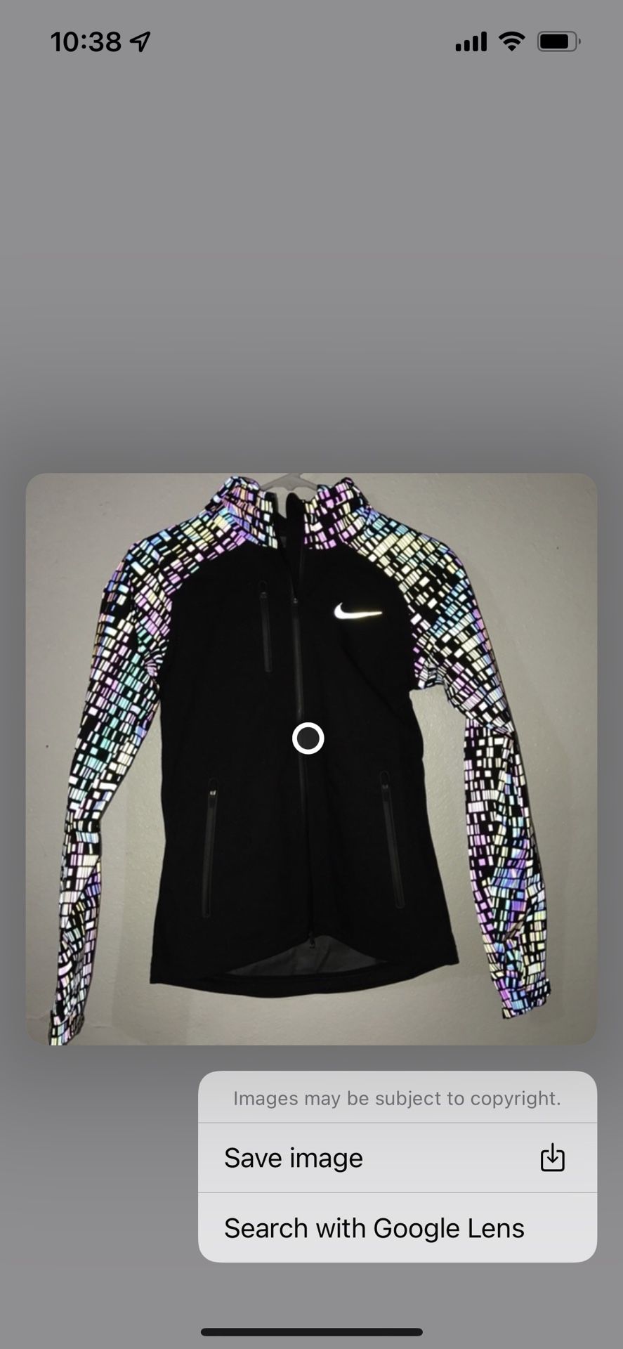 Nike Hypershield 3M  Reflective Size Medium $150 Obo