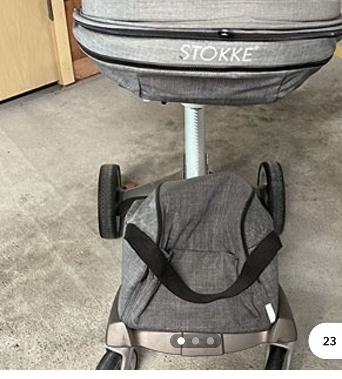 Stroller Stokky Xplory & Nuna carseat