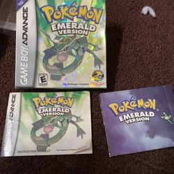 Pokemon emerald box