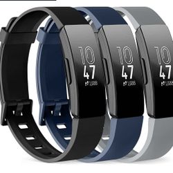 BRAND NEW - Silicone Band for Fitbit Inspire and Inspire HR - Navy