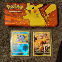  Pokemon Cards And Pencil Case