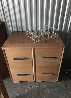 QUICK SALE!! Double Mid-Century File Cabinets
