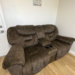 Reclinable Sofa Set From Ashley’s Furniture 