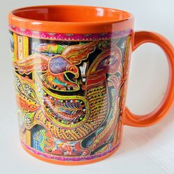 New Orange  Phoenix Coffee Mug