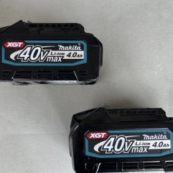 Makita 40v Batteries 