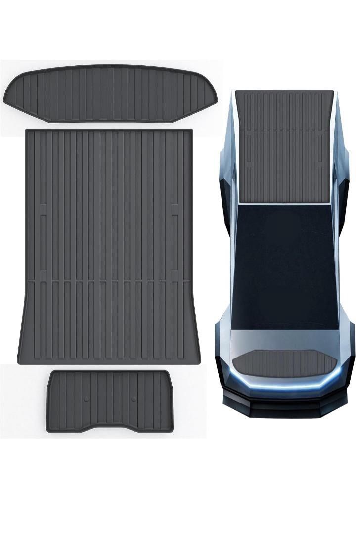 Tesla CyberTruck Front Cargo Liner & Truck Bed Rear Lower Cargo Line