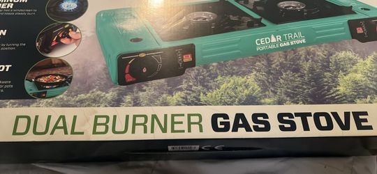 Dual burner stove