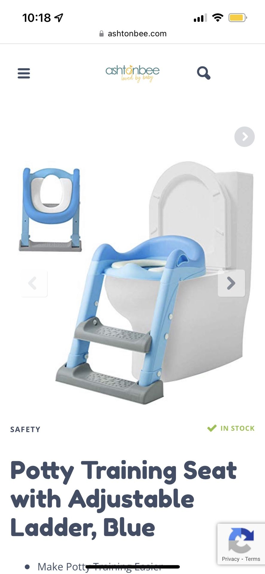 Kids Potty Training Seat And Step Stool 