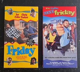 "Friday" & "Next Friday" VHS Tapes