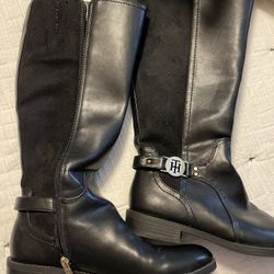Boots Black Tommy Hilger Size 8 