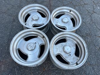 Vintage Eagle Alloy 15x8 inch rims 5 lug Chevy c10 or GMC