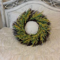 Gorgeous Fall Thanksgiving Wreath