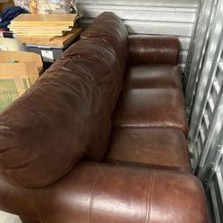 Leather Couch
