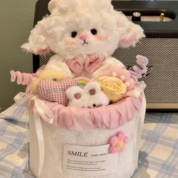 Cute and beautiful fashion doll pink