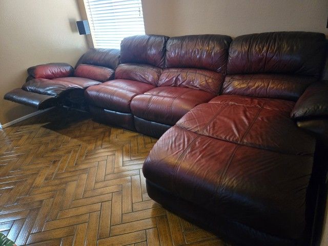 Leather Couch