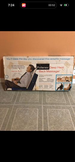 Pollynex Deep Heat Back Massager. Brand New