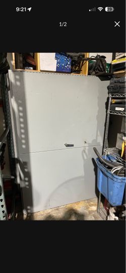 Steel electrical cabinet 4’ x 6’
