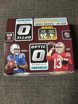 2023 Panini Donruss Optic NFL Factory 24-Pack Retail Box Football