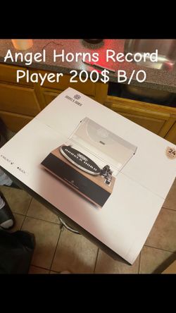 Angel Horns Record Player 