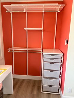 Elfa wire closet system