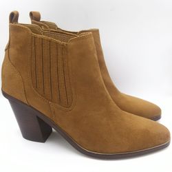 Nine West suede slip on booties- New in Box