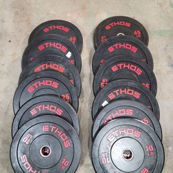 Rubber Coated Weight Plates 