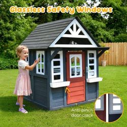 Kids Wooden Play House