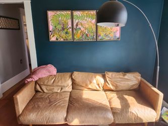 Article leather couch