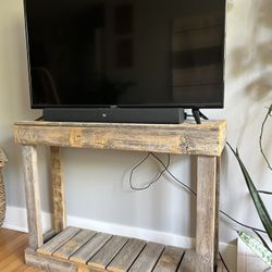 Wood Console Table 