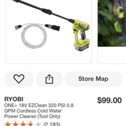 Ryobi Presure Washer 