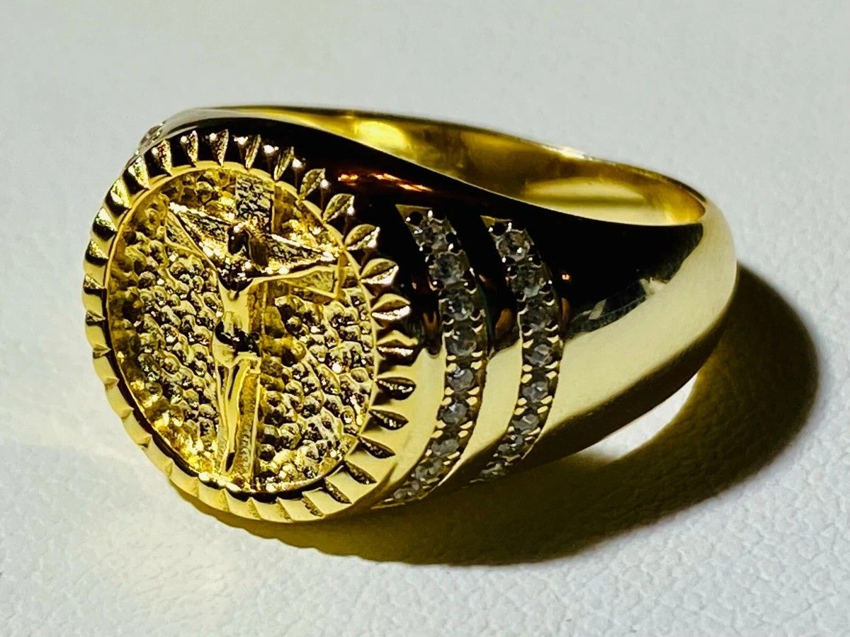 Cross Jesus Ring
