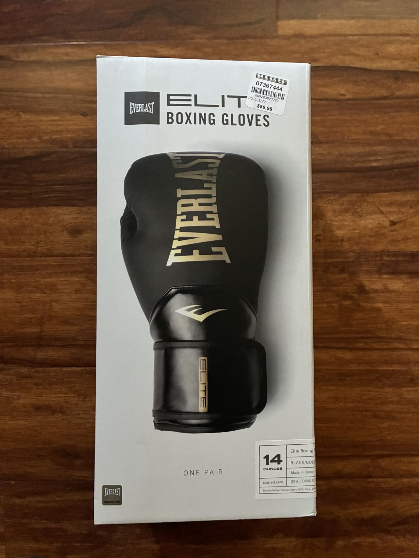 Everlast Elite Boxing Gloves 