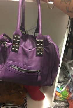 Purple STEVE MADDEN purse