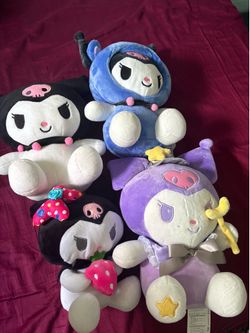 Kuromi plushies 4
