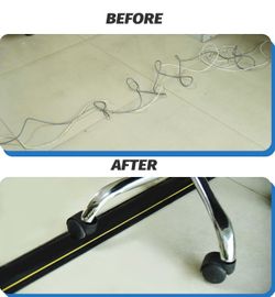 Floor cable cord cover