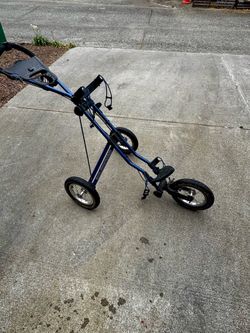 Golf push cart. Sun mountain speed cart