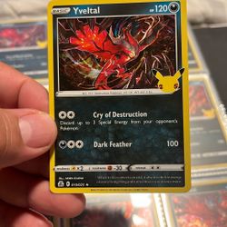 Pokemon Cards Yvetal 