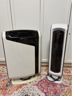 Fellowes AeraMax Air Purifier Bundle (Large Room 300 + Small Room DX5) – BRAND NEW FILTERS!